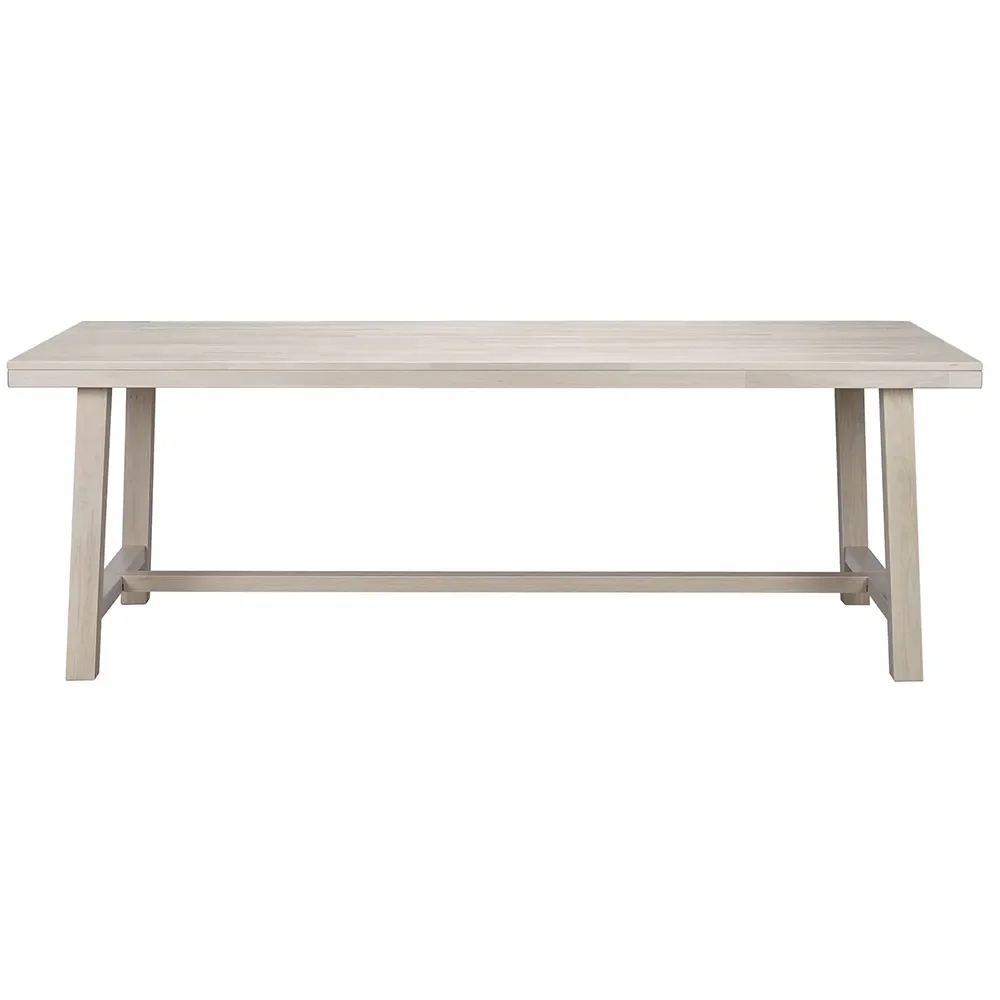 Rowico Home, Brooklyn Esstisch 220x95 cm Eiche weiß pigmentiert