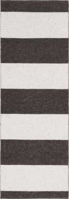 Kunststoffteppiche - Der Horred-Teppich Markis (schwarz) (Größe: 200 x 300 cm)