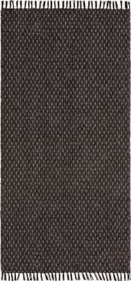 Kunststoffteppiche - Der Horred-Teppich Julie Mix (schwarz) (Größe: 70 x 250 cm)