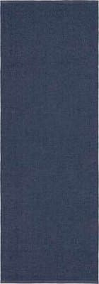 Kunststoffteppiche - Der Horred-Teppich Solo (marineblau) (Größe: 70 x 450 cm)