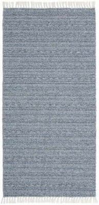 Kunststoffteppiche - Der Horred-Teppich Svea Mix (blau) (Größe: 70 x 300 cm)