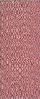Kunststoffteppiche - Der Horred-Teppich Sweet (rot) (Größe: 80 x 350 cm)