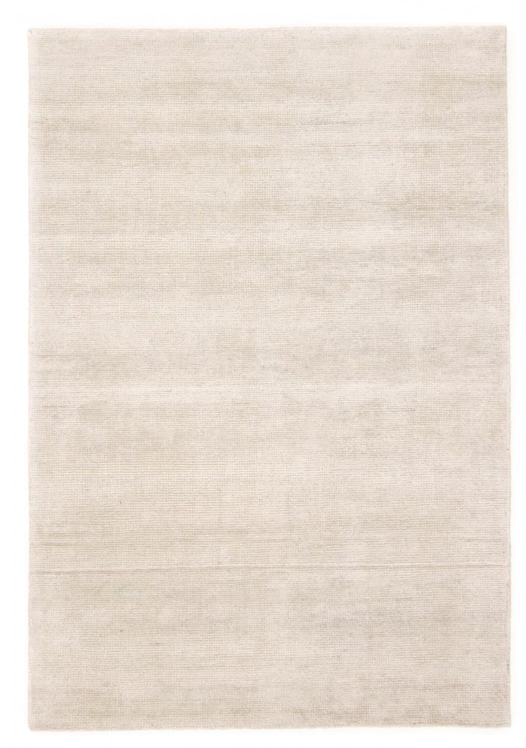 Bamboo silk Teppich - Faliraki (hellgrau) (Größe: 200 x 300 cm)