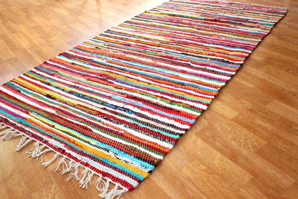 Flickenteppich - Happy (Größe: 200 x 300 cm)