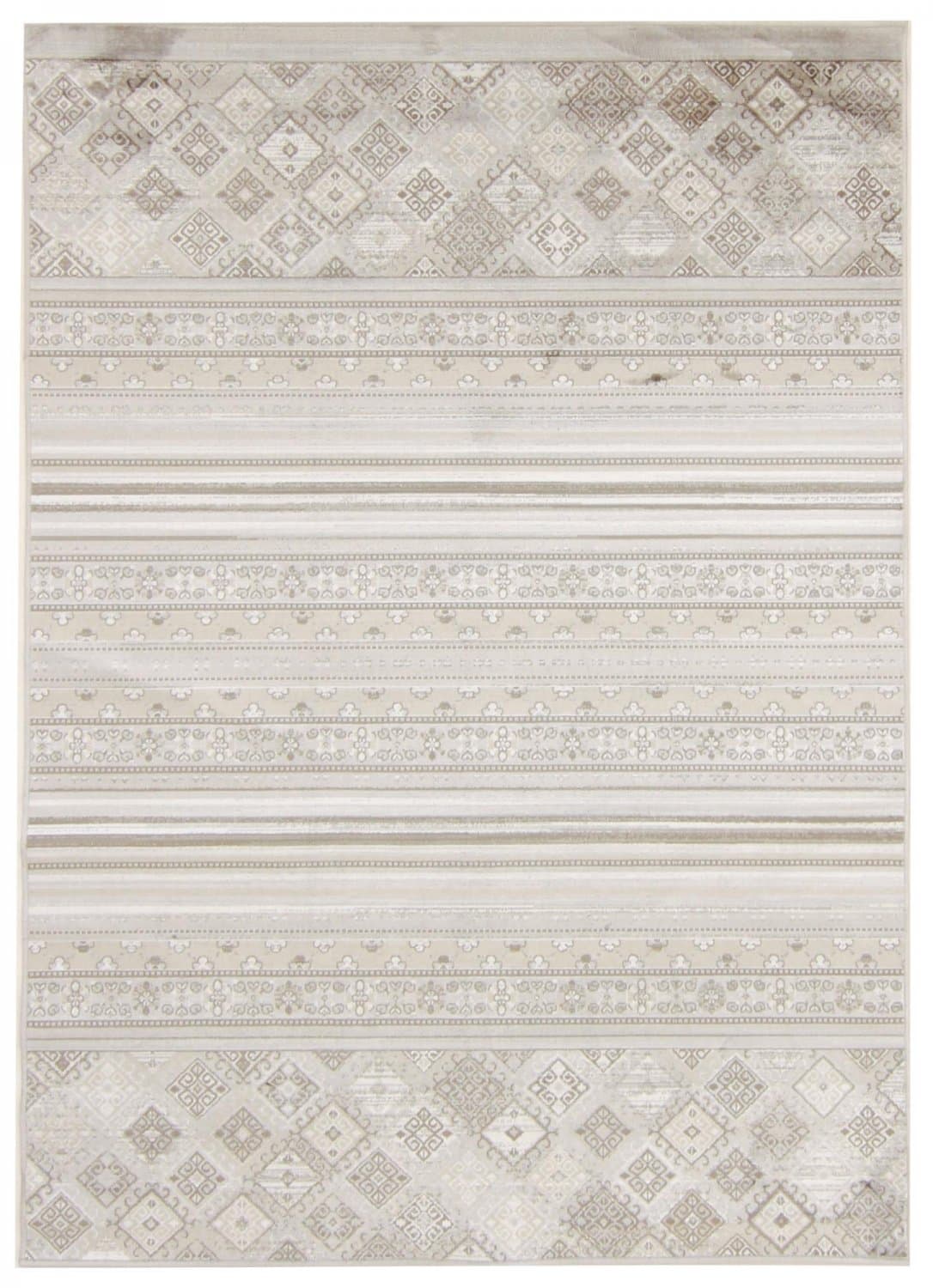 Wilton-Teppich - Marea (silber) (Größe: 140 x 200 cm)