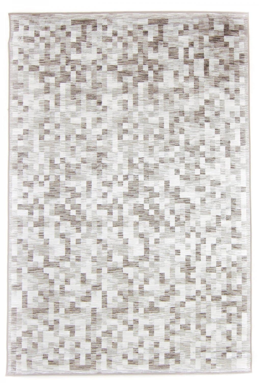 Wilton-Teppich - Esta (grau) (Größe: 140 x 200 cm)