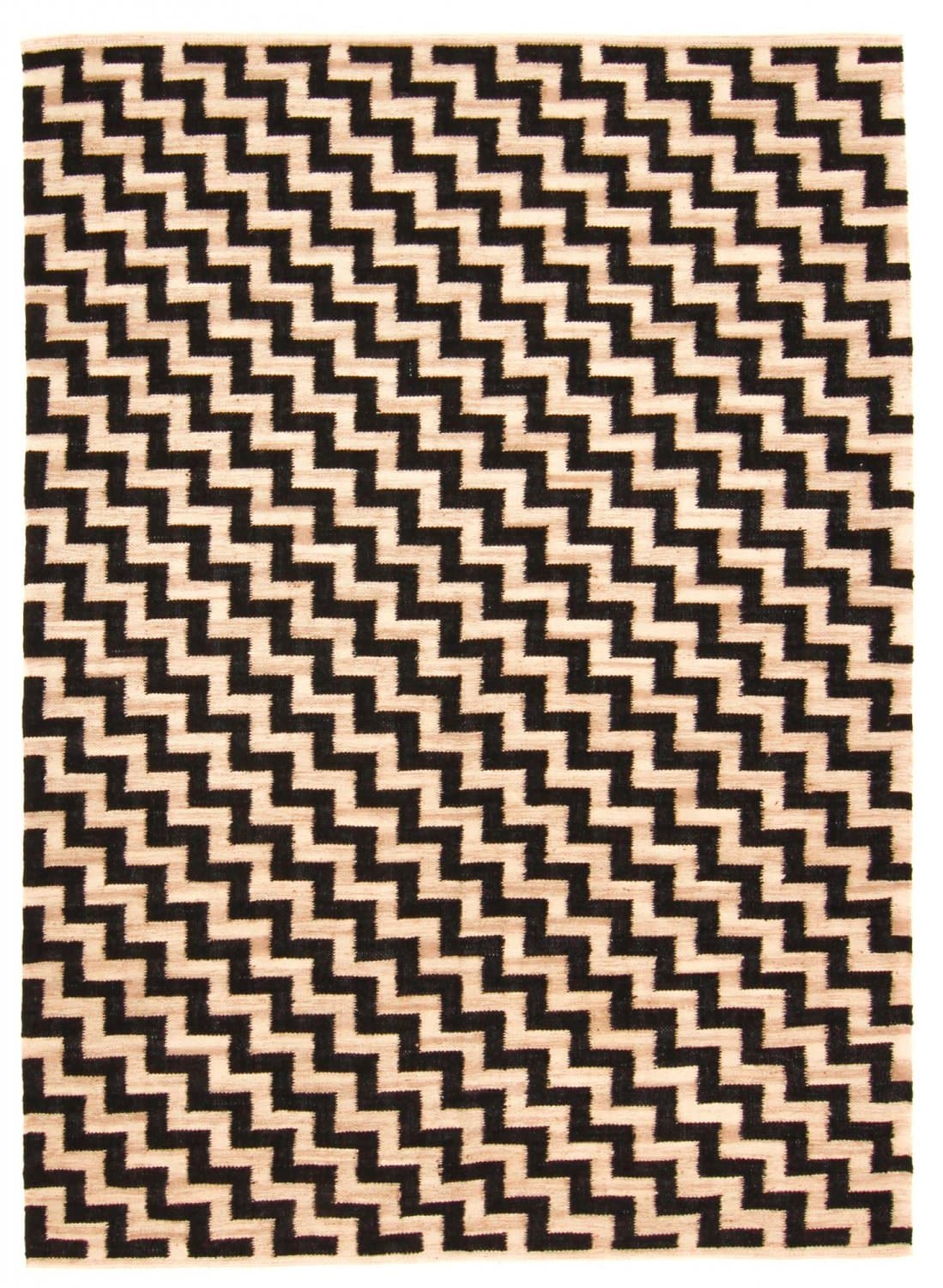 Juteteppich - Cabana (beige/schwarz) (Größe: 200 x 300 cm)