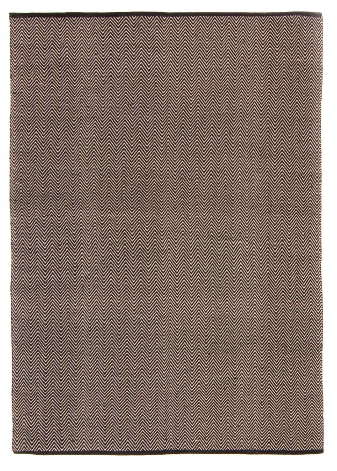 Flickenteppich - Marina (schwarz) (Größe: 300 x 400 cm)