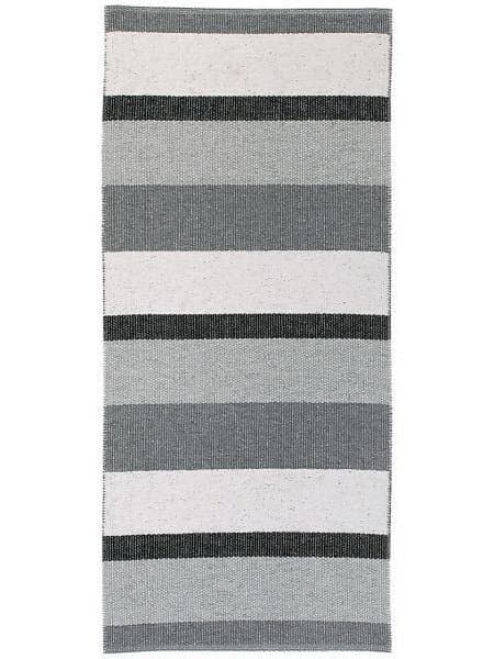 Kunststoffteppiche - Der Horred-Teppich Block metallic (grau) (Größe: 200 x 300 cm)