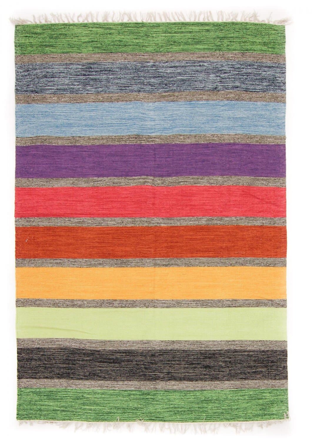 Flickenteppich von Strehög of Sweden - Gotland (multi) (Größe: 60 x 120 cm)
