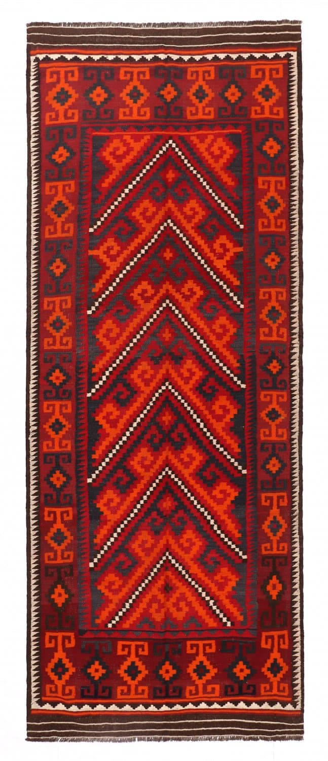 Orientalischer Kelim-Teppich 401 x 161 cm