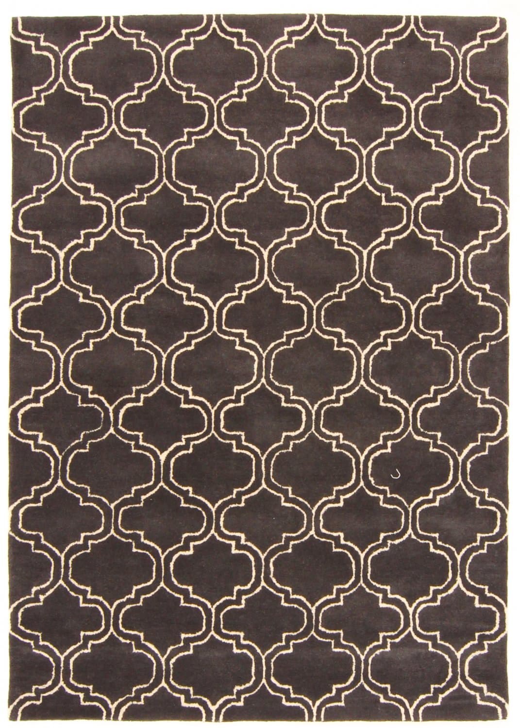 Wollteppich - Korinth (dunkelgrau) (Größe: 160 x 230 cm)