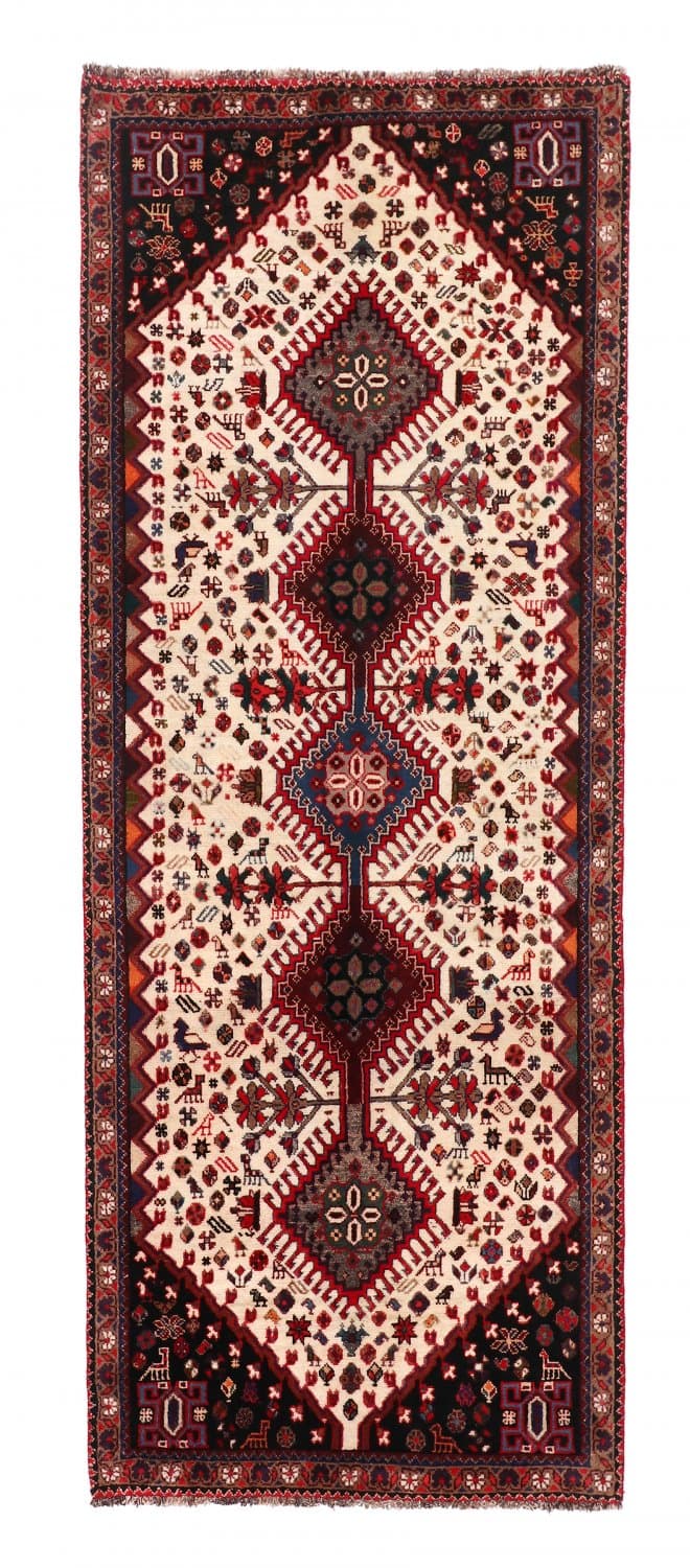 Orientalischer Teppich Hamedan 279 x 108 cm