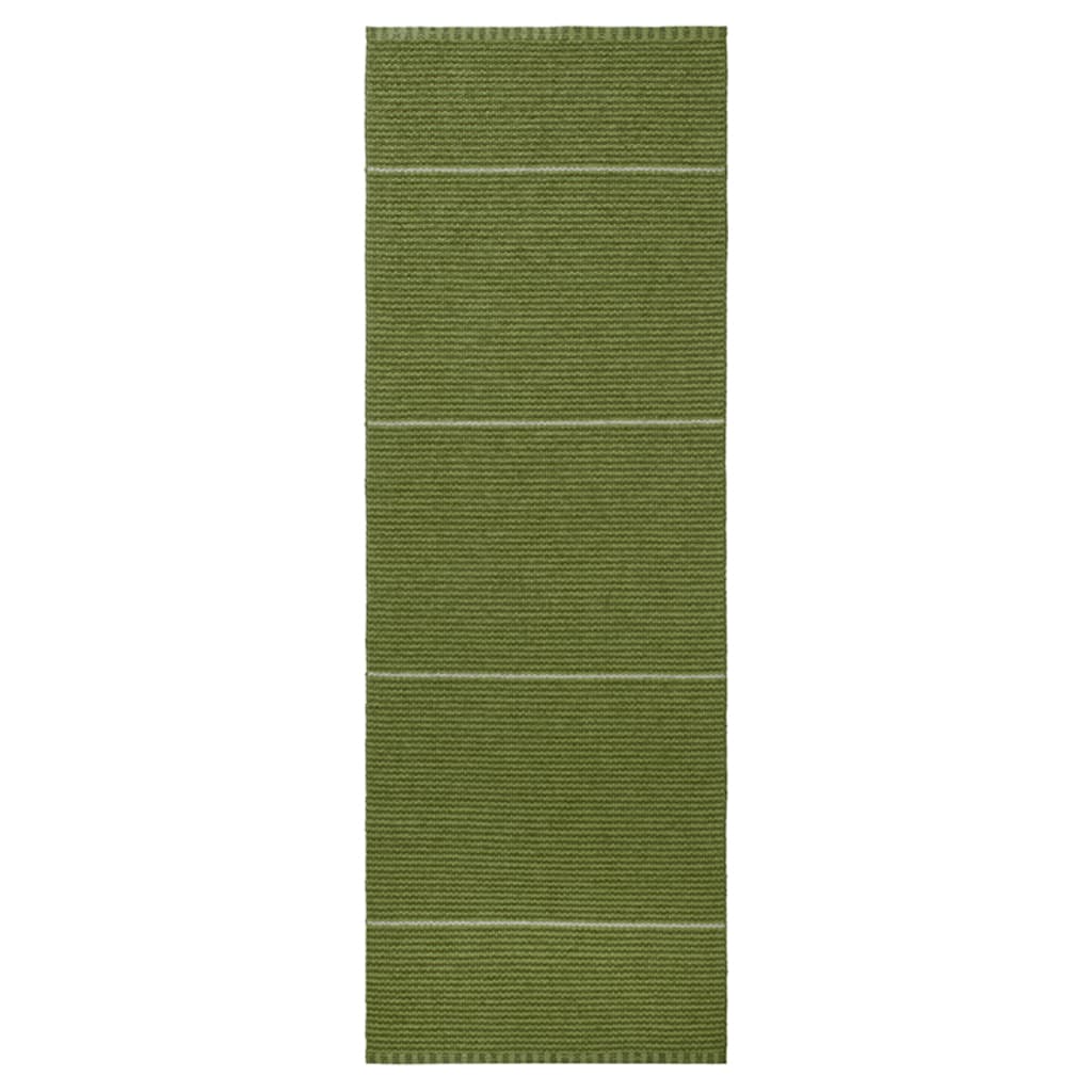 Kunststoffteppiche - Der Horred-Teppich Cleo (grün) (Größe: 70 x 400 cm)