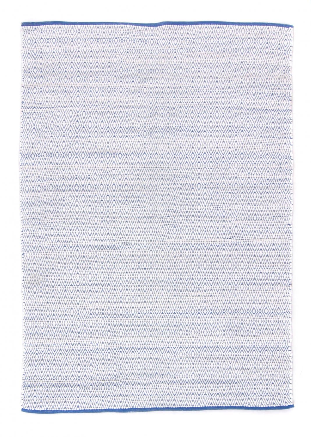 Flickenteppich - Falster (Blau) (Größe: 170 x 240 cm)