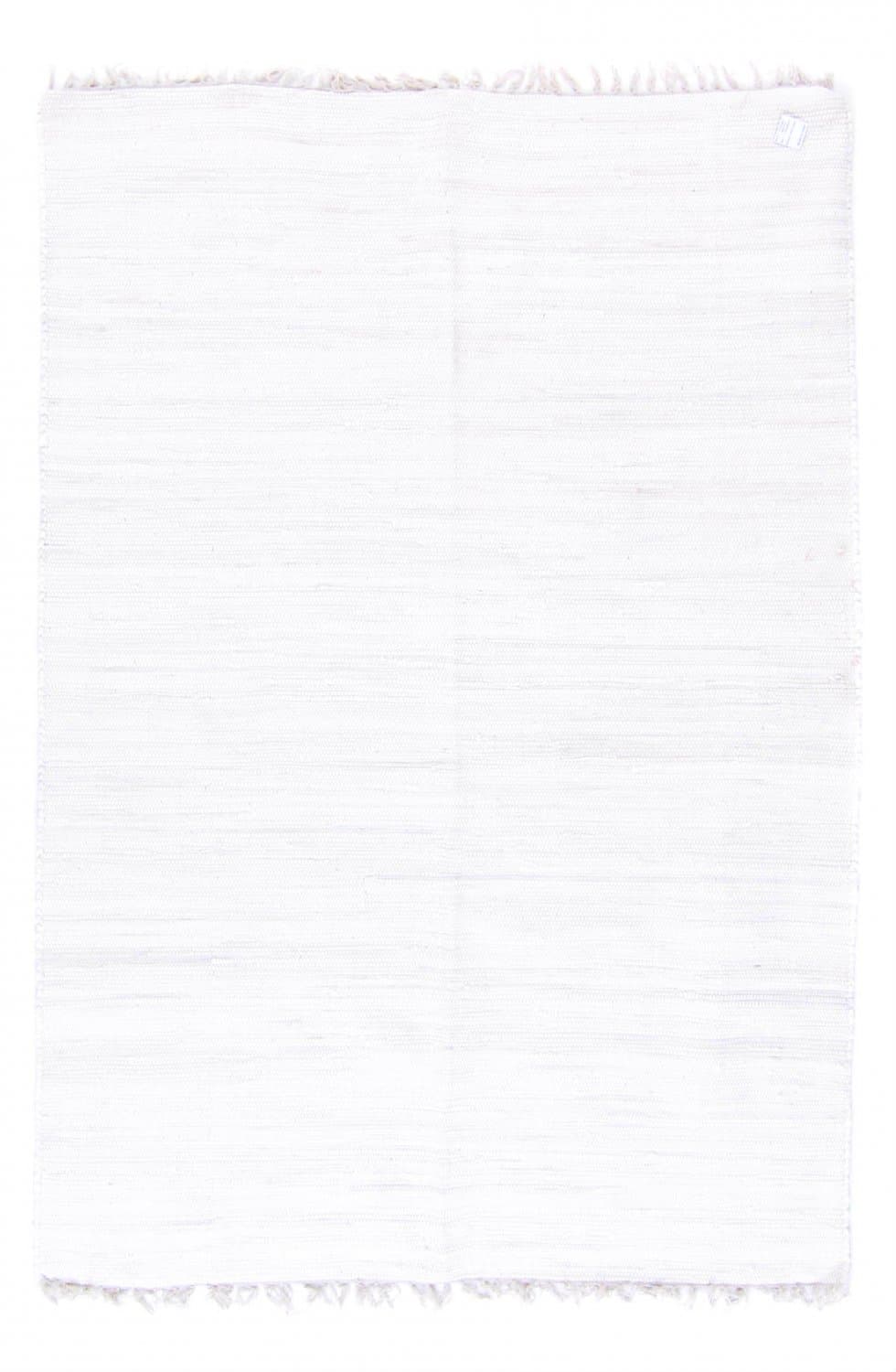 Flickenteppich - Silje (weiß) (Größe: 140 x 200 cm)