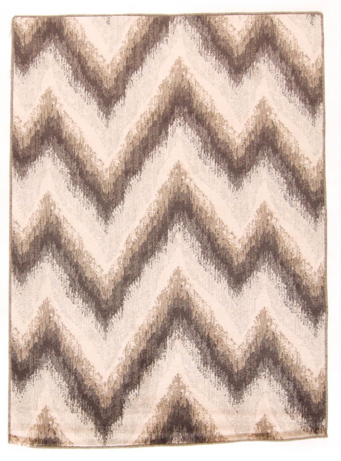 Wollteppich - Arbela (grau) (Größe: 133 x 180 cm)