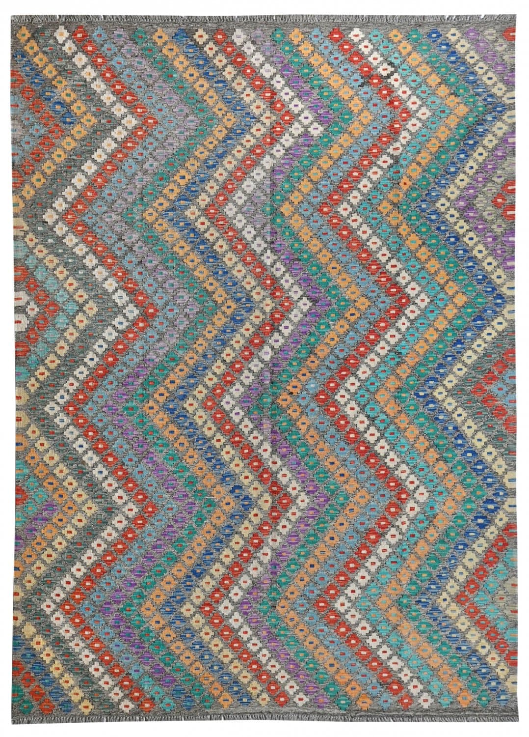 Orientalischer Kelim-Teppich 290 x 204 cm