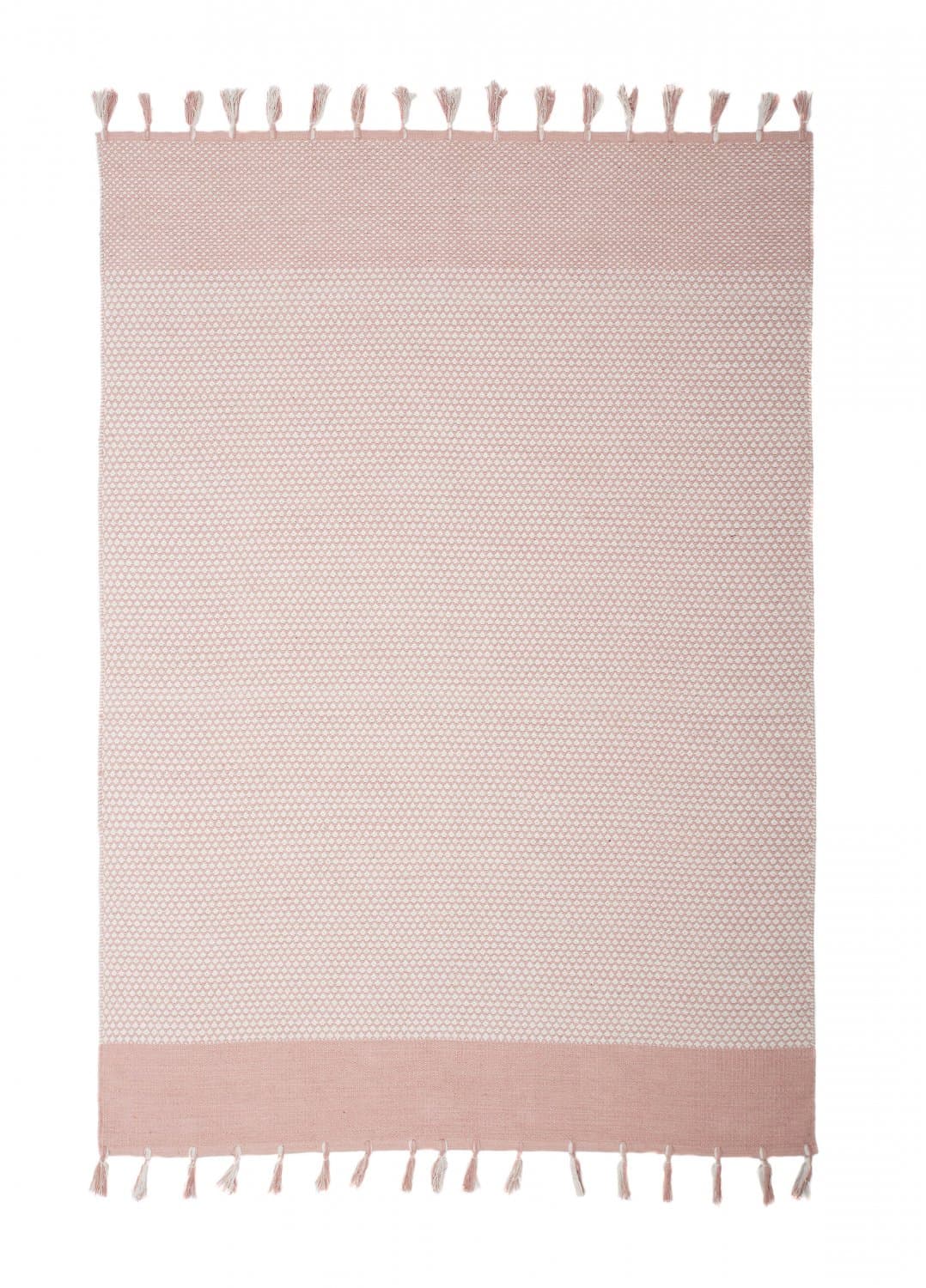 Flickenteppich - Vinga (rosa) (Größe: 75 x 150 cm)