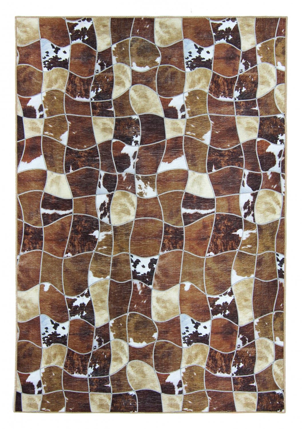 Wilton-Teppich - Nonza (braun (Größe: 200 x 280 cm)