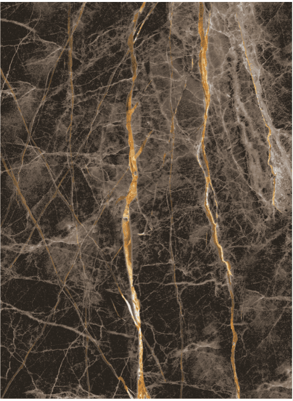 Wilton-Teppich - Aris (schwarz/gold) (Größe: 160 x 230 cm)