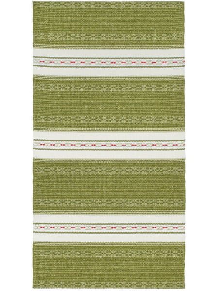 Kunststoffteppiche - Der Horred-Teppich Astor (olive) (Größe: 70 x 320 cm)