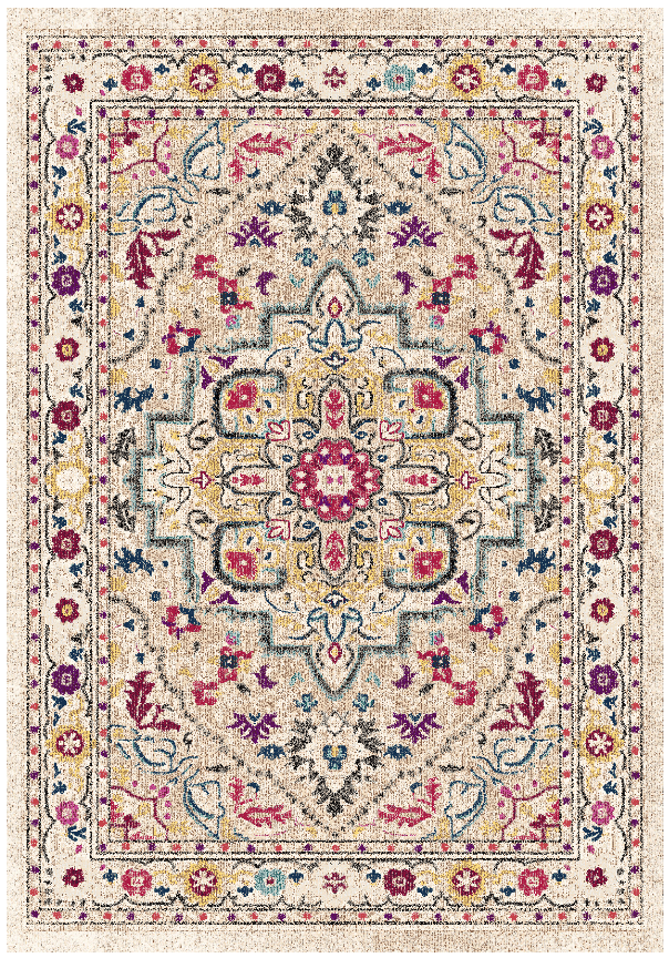 Wilton-Teppich - Castro (bunt) (Größe: 200 x 280 cm)
