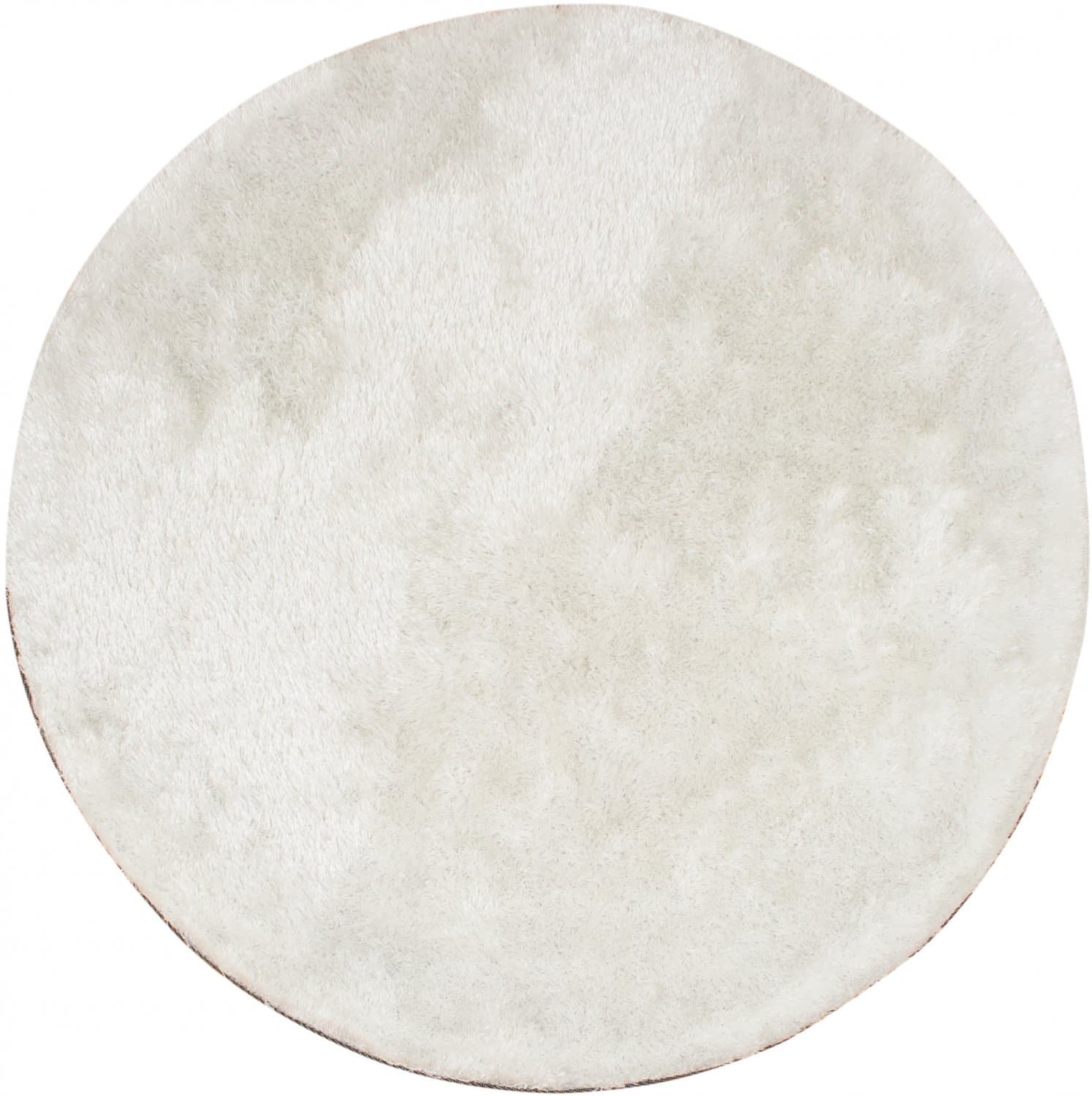 Runde Teppiche - Cosy (weiß) (Größe: Ø 200 cm)