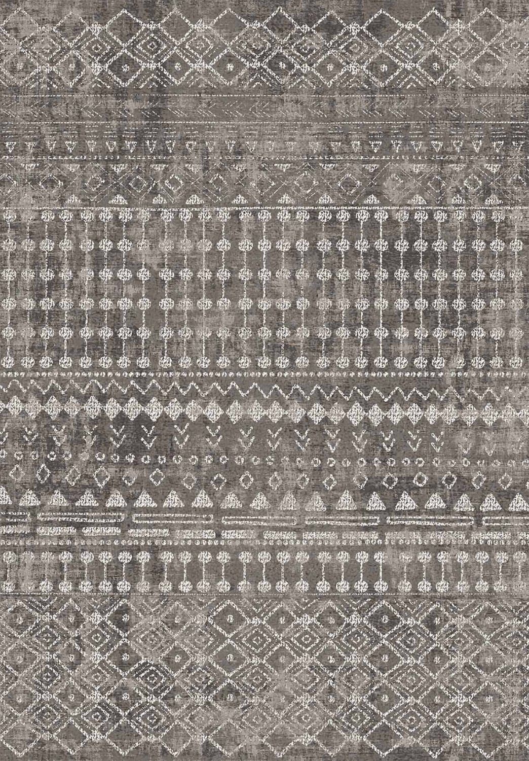Wilton-Teppich - Hergla (grau) (Größe: 160 x 230 cm)