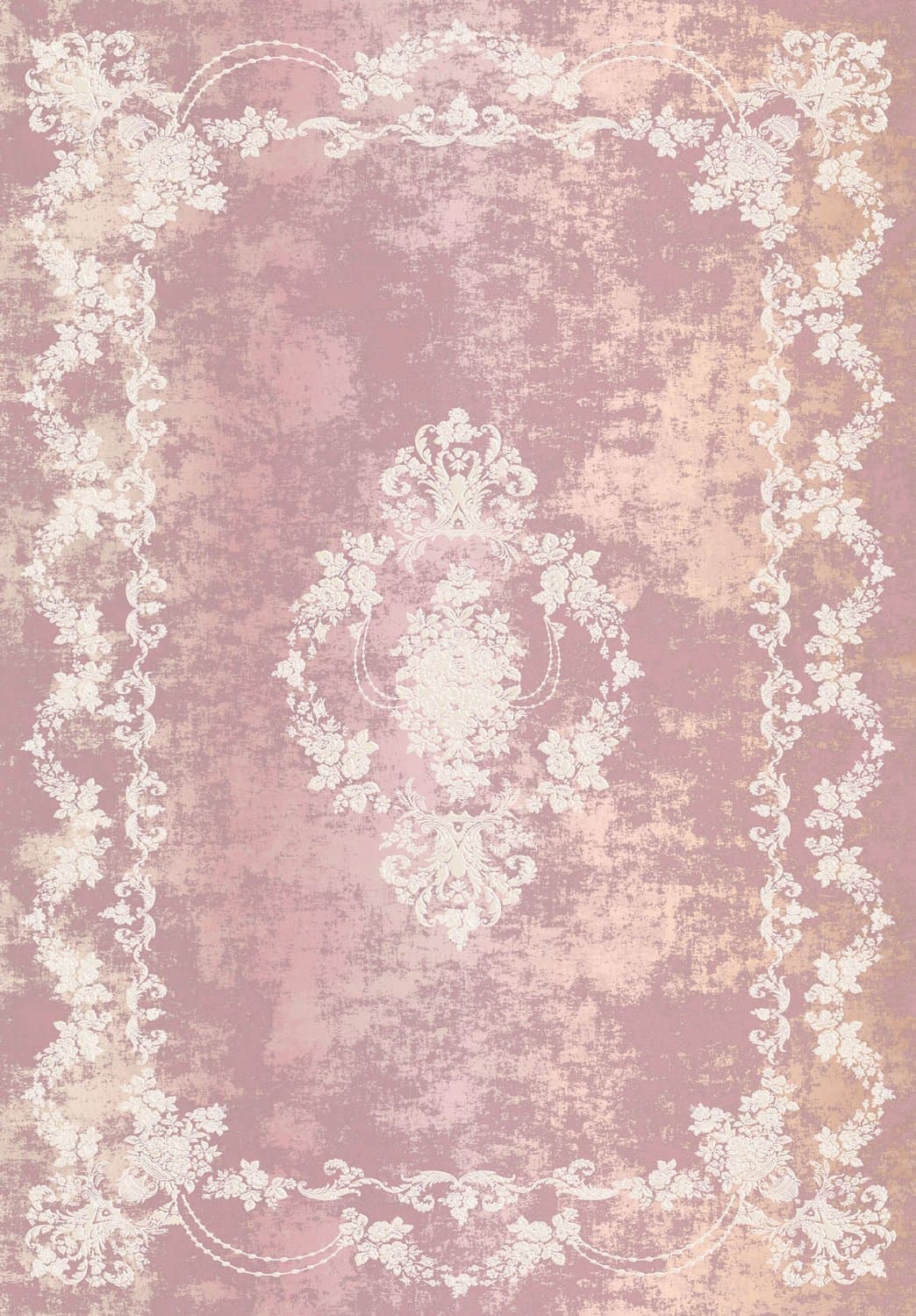 Wilton-Teppich - Nefta (rosa) (Größe: 240 x 340 cm)