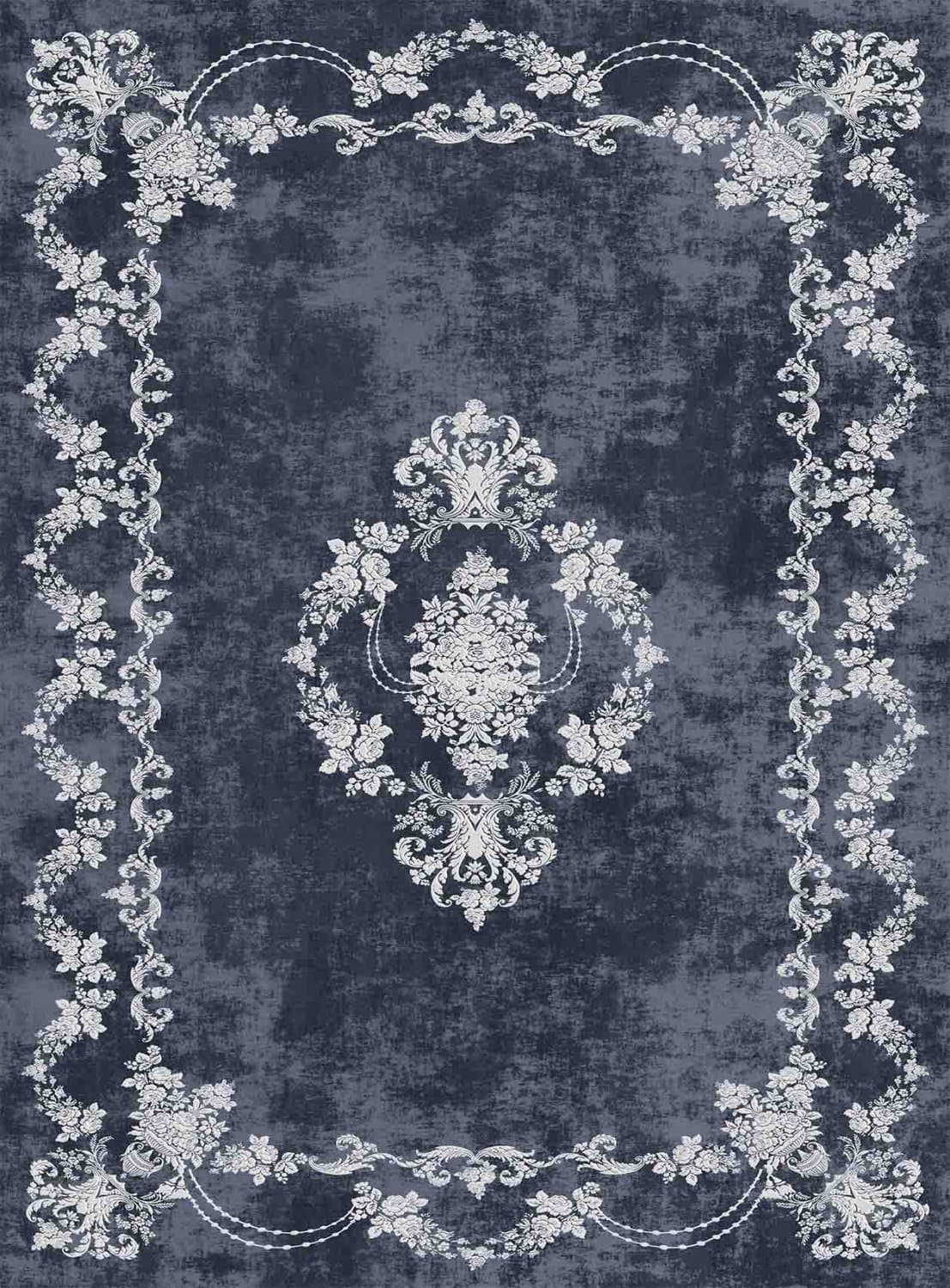 Wilton-Teppich - Nefta (schwarz) (Größe: 160 x 230 cm)