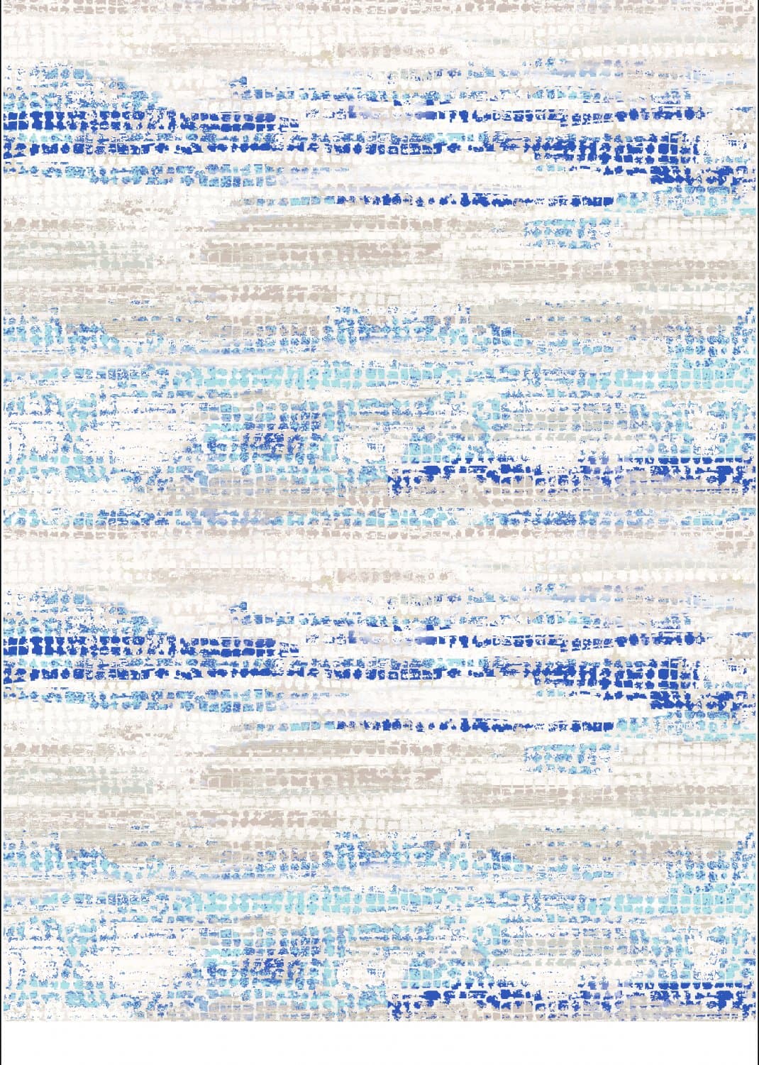 Wilton-Teppich - Yafran (blau) (Größe: 200 x 280 cm)