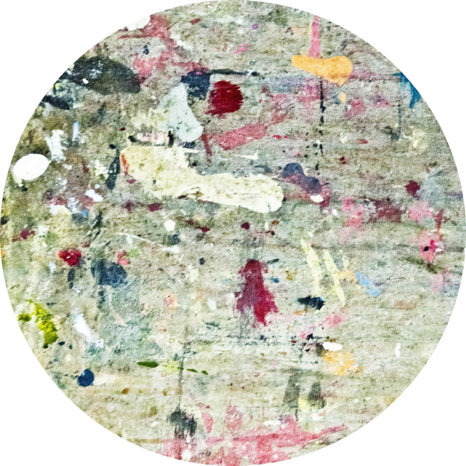 Rund Teppich - Satriano (grau/multi) (Größe: Ø 200 cm)