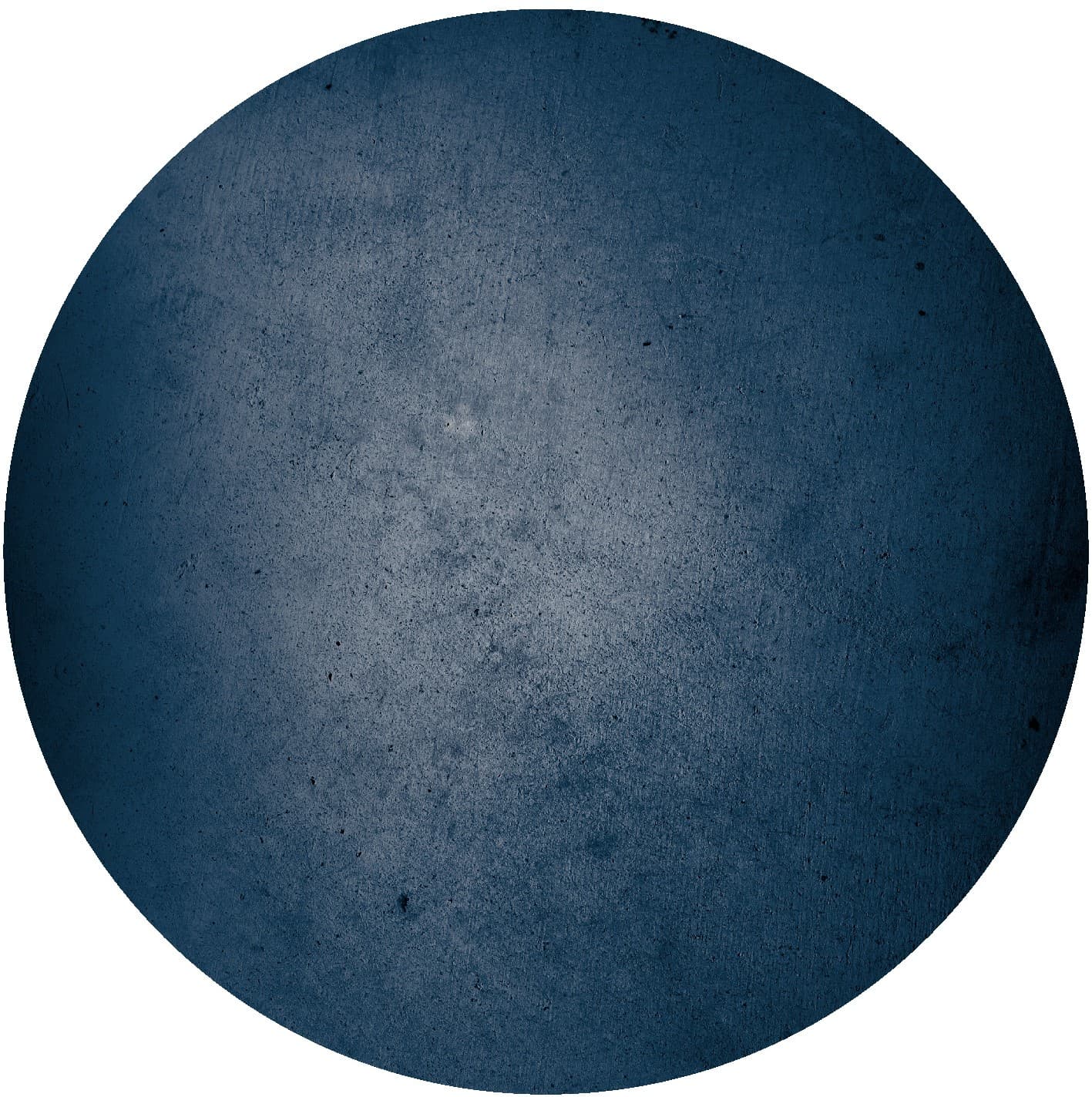 Rund Teppich - Novelia (blau) (Größe: Ø 200 cm)
