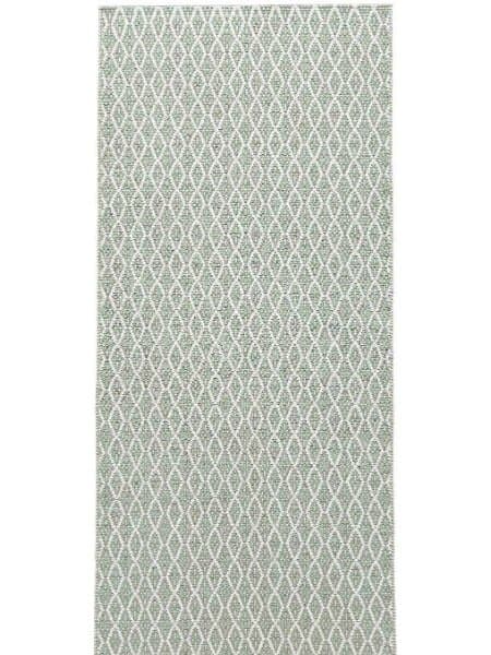 Kunststoffteppiche - Der Horred-Teppich Eye (grün) (Größe: 70 x 450 cm)
