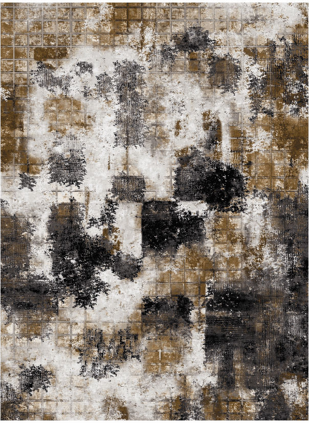 Wilton-Teppich - Flores (schwarz/braun/weiß) (Größe: 160 x 230 cm)