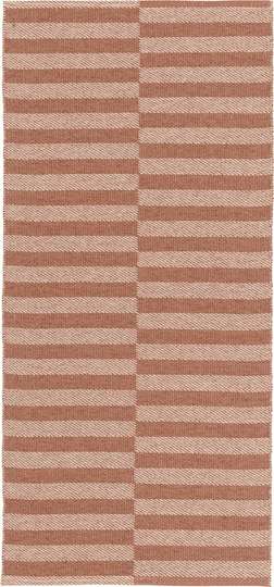 Kunststoffteppiche - Der Horred-Teppich Irma (rost) (Größe: 70 x 200 cm)