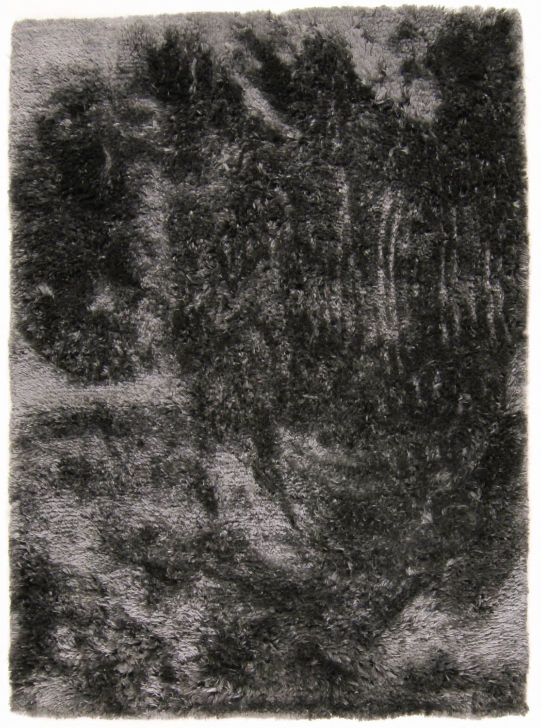 Hochflorteppiche - Janjira (grau) (Größe: 130 x 190 cm)