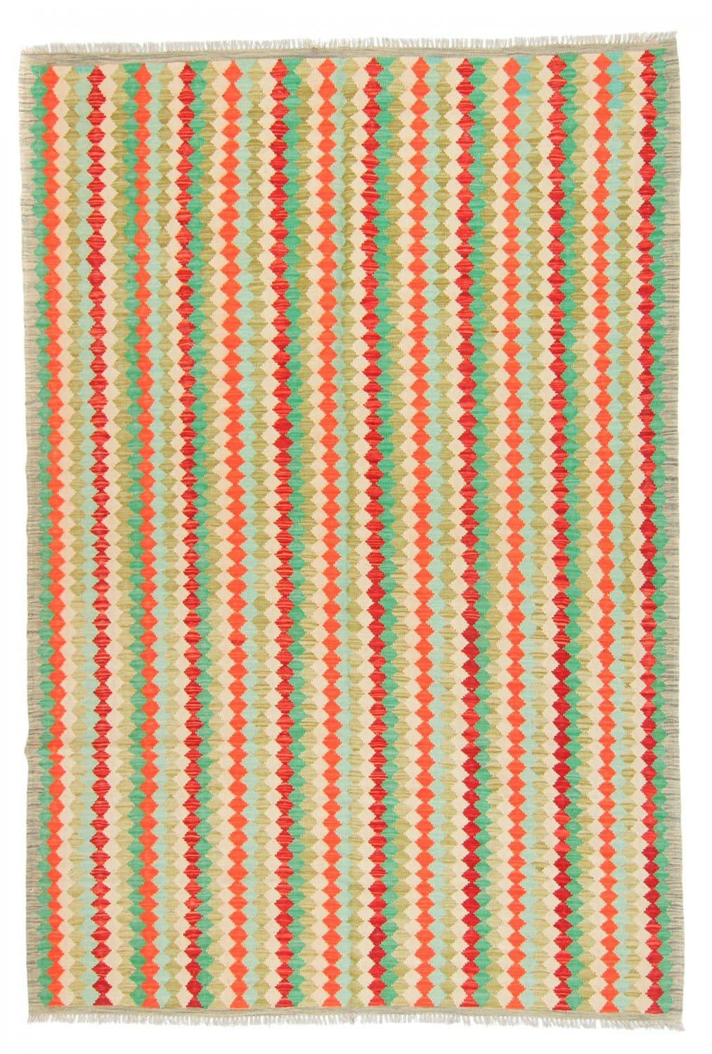 Orientalischer Kelim-Teppich 294 x 202 cm
