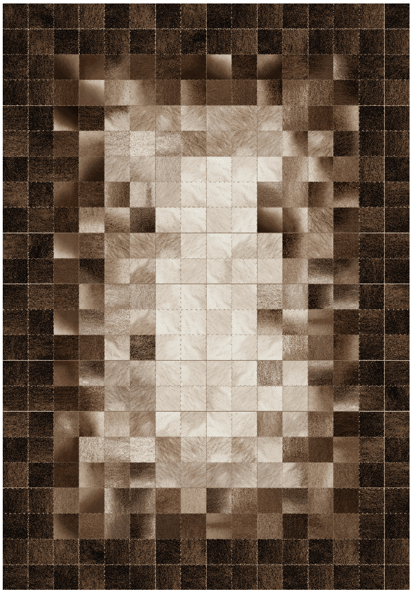 Wilton-Teppich - Livada (braun/bunt) (Größe: 160 x 230 cm)