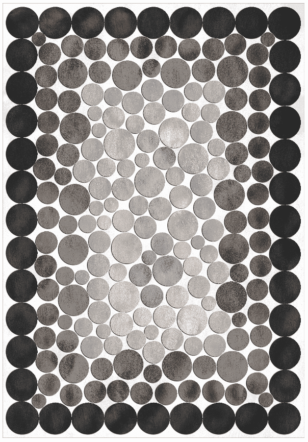 Wilton-Teppich - Marineo (grau) (Größe: 160 x 230 cm)