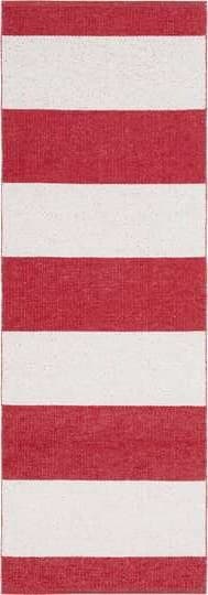 Kunststoffteppiche - Der Horred-Teppich Markis (rot) (Größe: 70 x 200 cm)