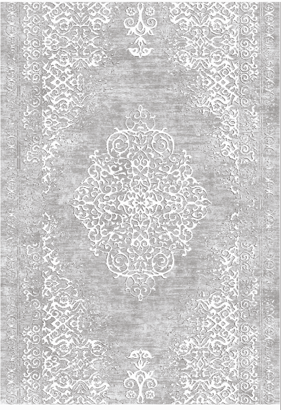 Wilton-Teppich - Milazzo (grau) (Größe: 160 x 230 cm)