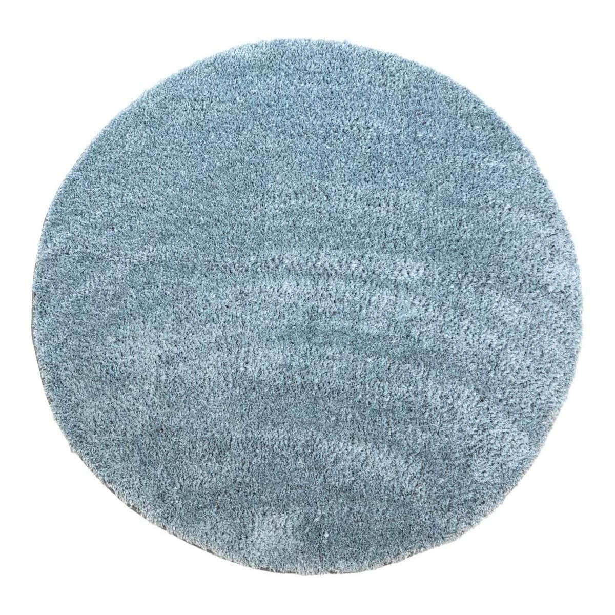 Runde Teppiche - Soft Shine (türkis) (Größe: Ø 120 cm)