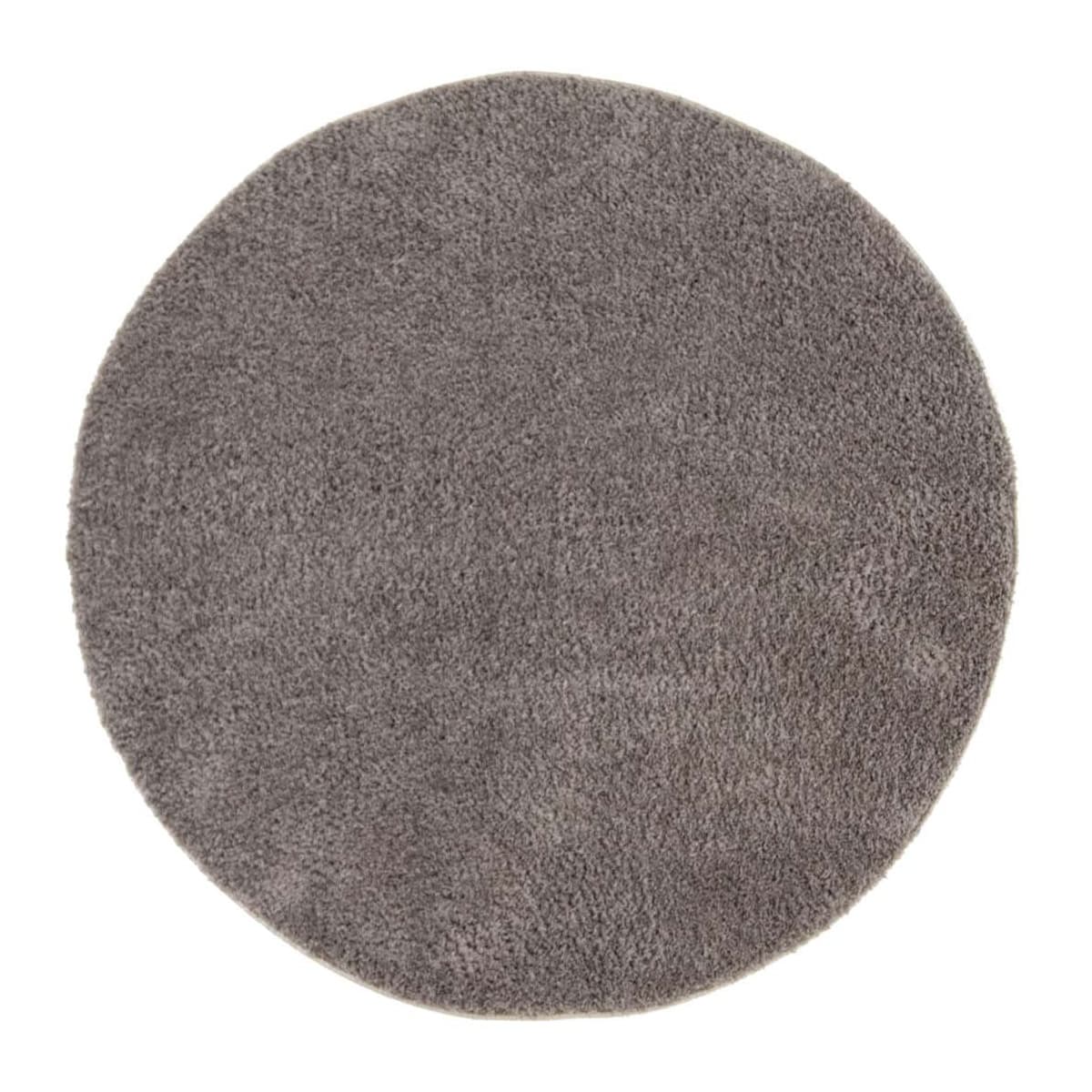 Runde Teppiche - Soft Shine (braun) (Größe: Ø 160 cm)