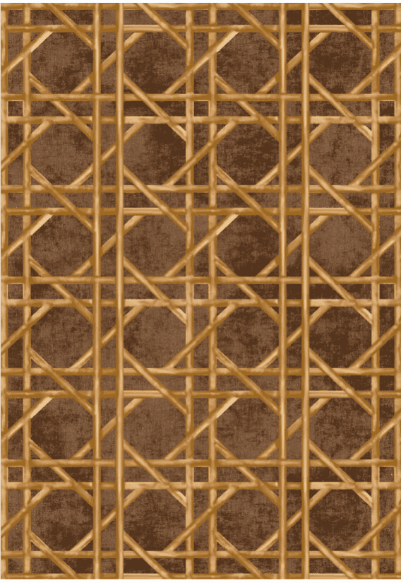 Wilton-Teppich - Pachino (braun/gold) (Größe: 200 x 280 cm)