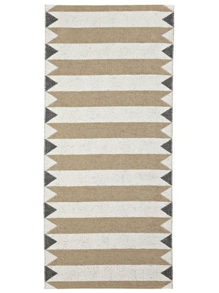 Kunststoffteppiche - Der Horred-Teppich Peak (beige) (Größe: 150 x 250 cm)