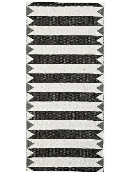 Kunststoffteppiche - Der Horred-Teppich Peak (schwarz) (Größe: 150 x 250 cm)