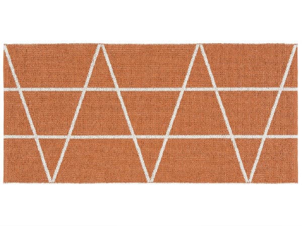 Kunststoffteppiche - Der Horred-Teppich Viggen (orange) (Größe: 70 x 100 cm)