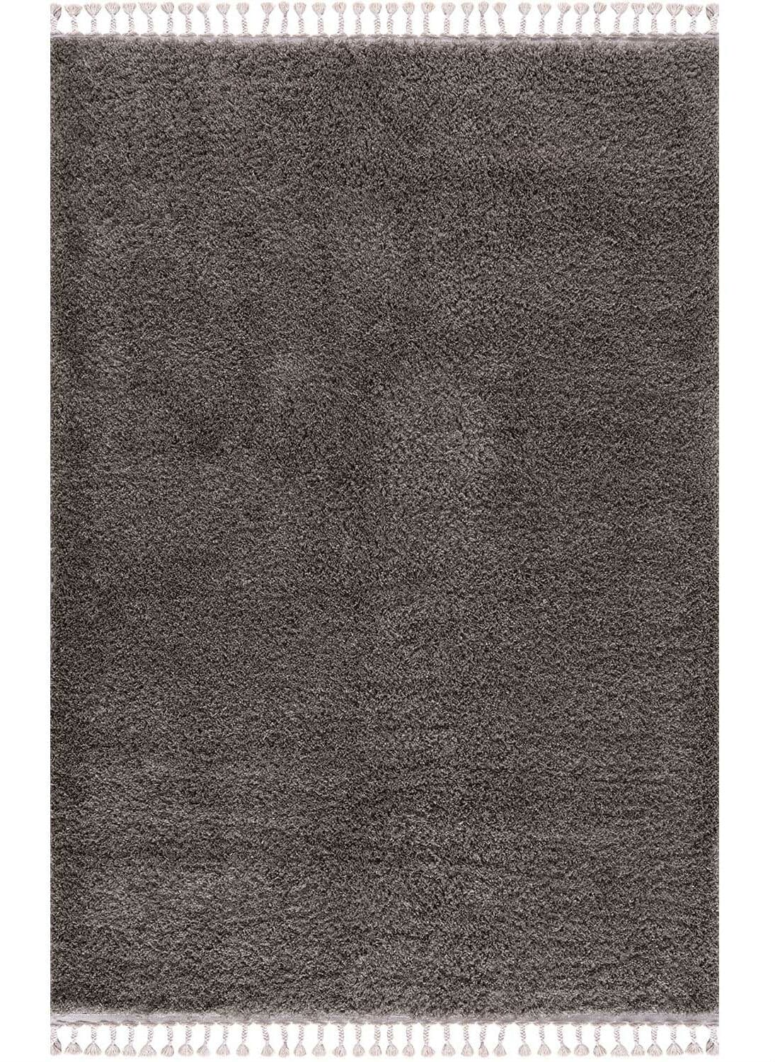 Hochflorteppiche - Cudillero (grau) (Größe: 80 x 300 cm)